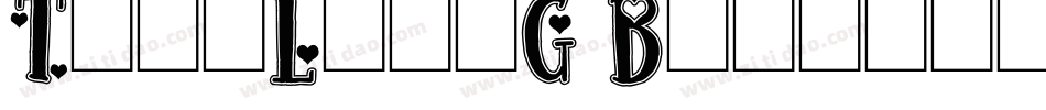 TrueLineG Bold字体转换